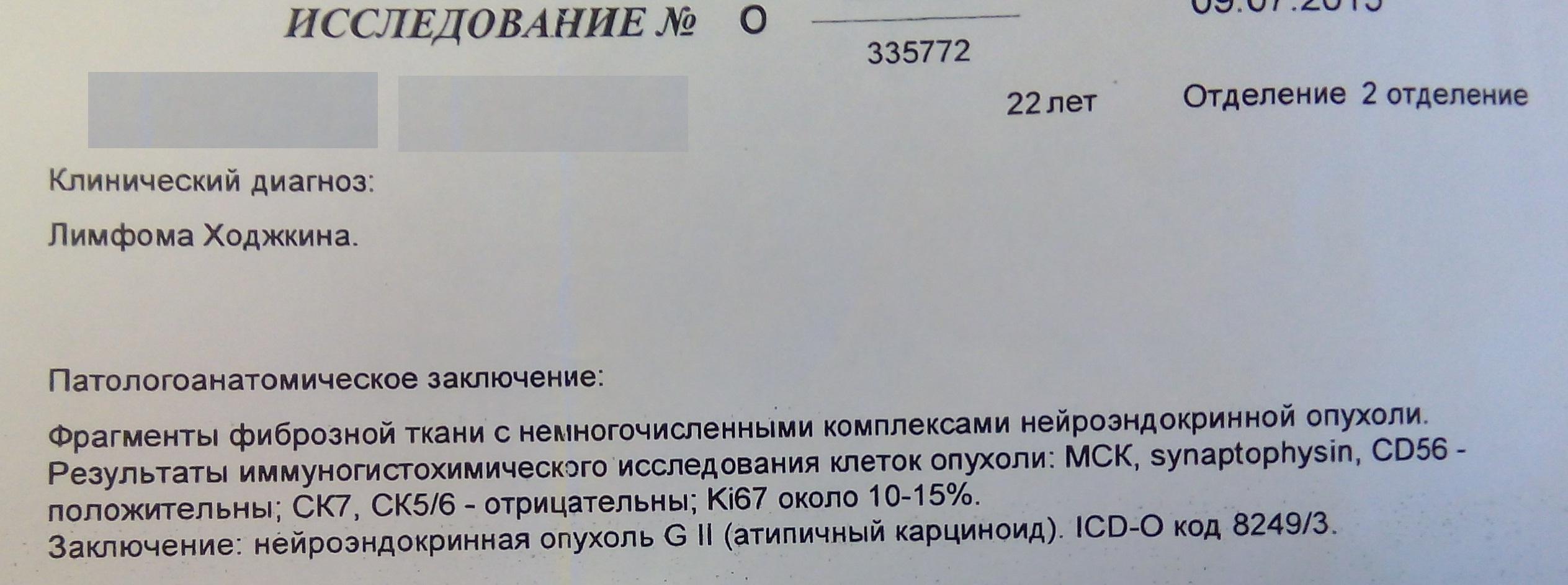 Карциноид средостения Карциноид средостения